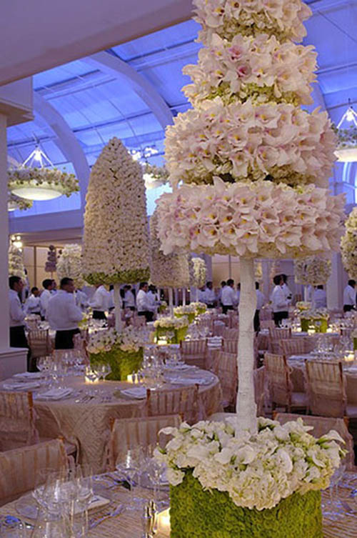 Floral Topiary Centerpiece