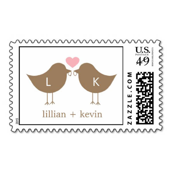 Nest Baby Shower Invitations Stamps!