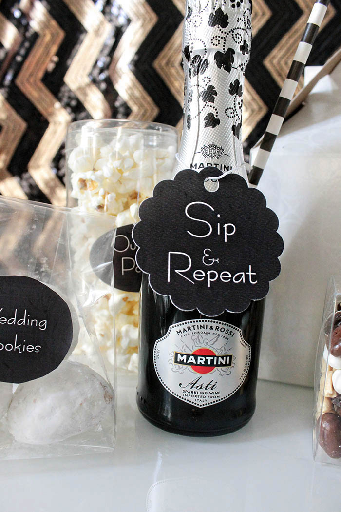 Wedding Welcome Bag Champagne, Sip & Repeat! -B. Lovely Events