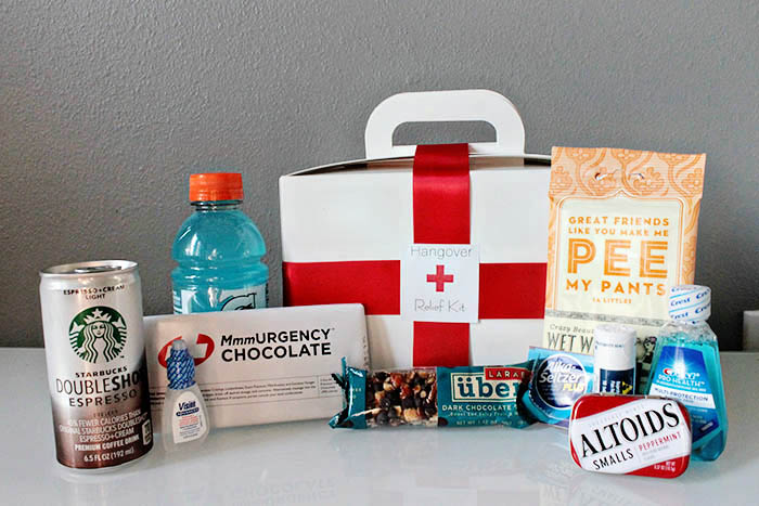 Wedding hangover Relief Kit Filled With All The Necessities! - B. Lovely Events 