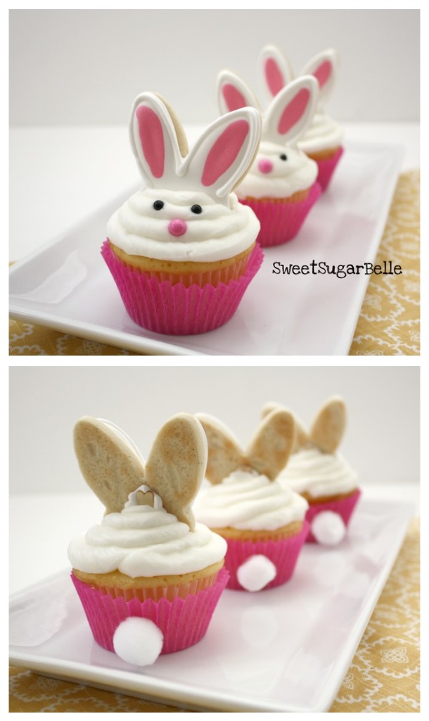 Bunny Tail Cupcakes!