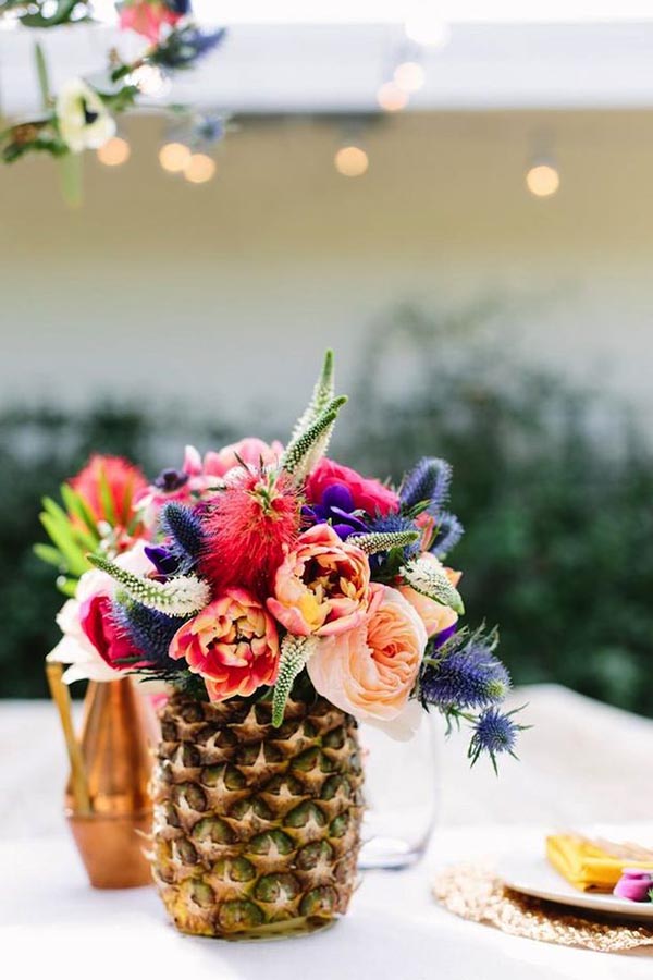 Awesome Pineapple centerpiece