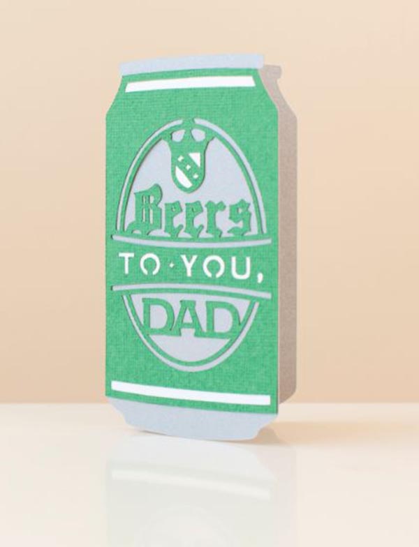 Beer card For Father's Day