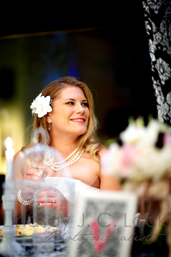 Black and White Themed Wedding and Darling Bride