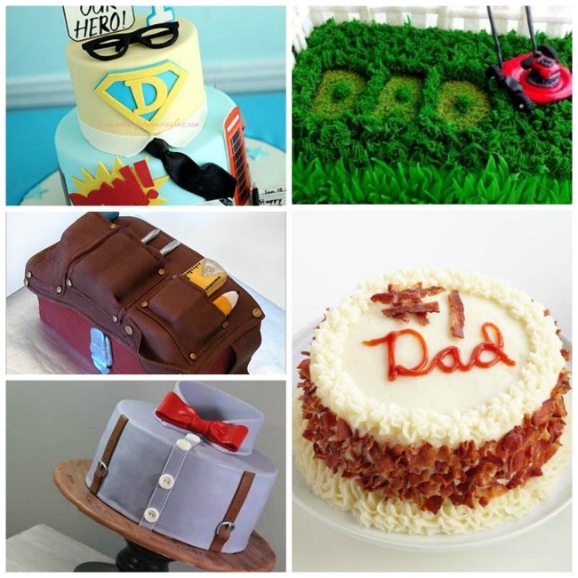 Father's Day Cake Ideas That Rock! - B. Lovely Events