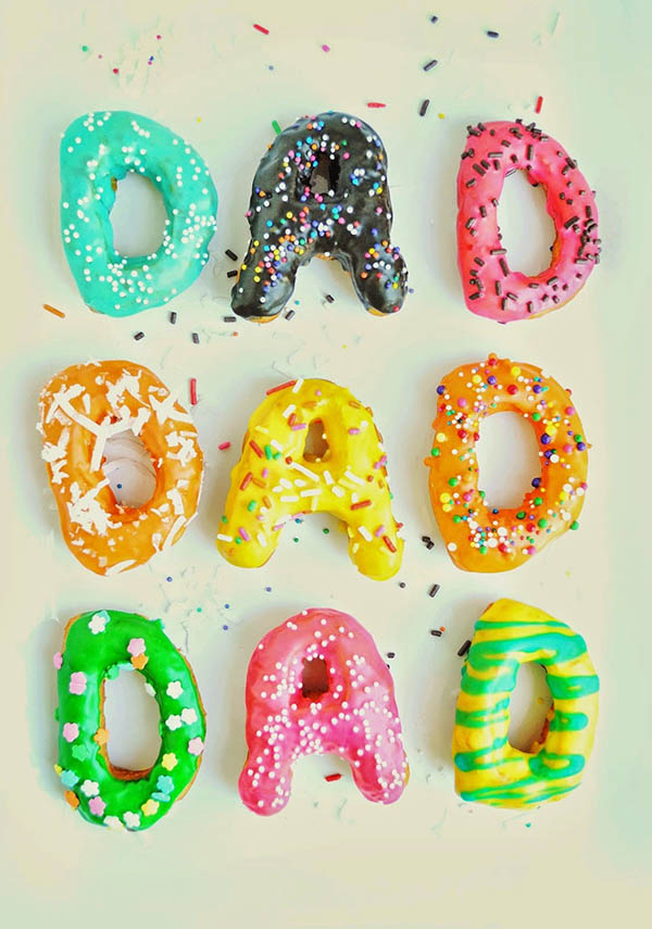 Fun Dad donuts for Father's Day