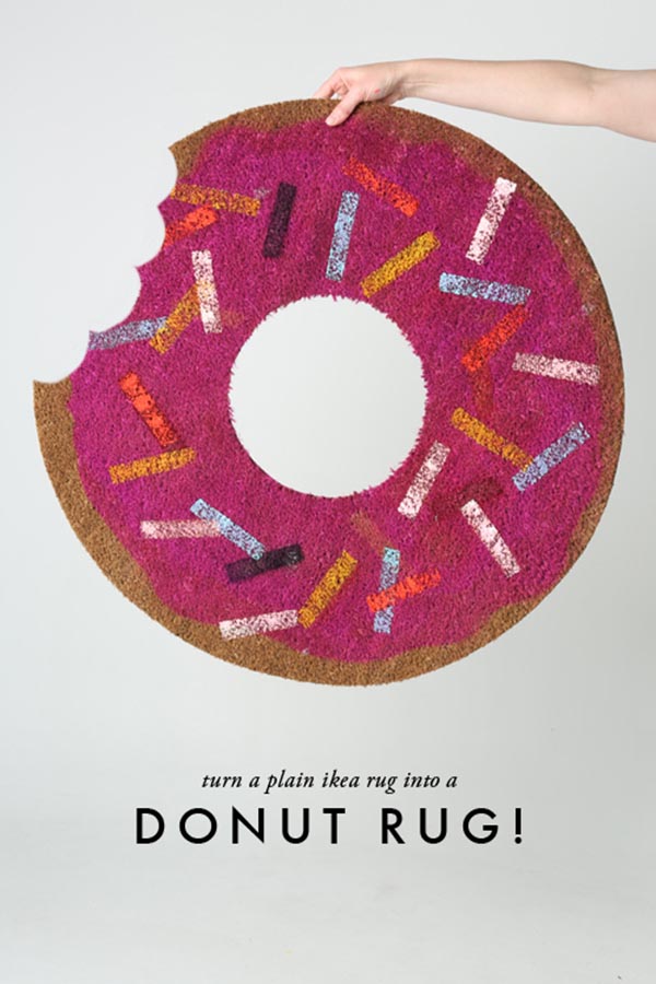 Fun Doughnut Rug For Donut Day!
