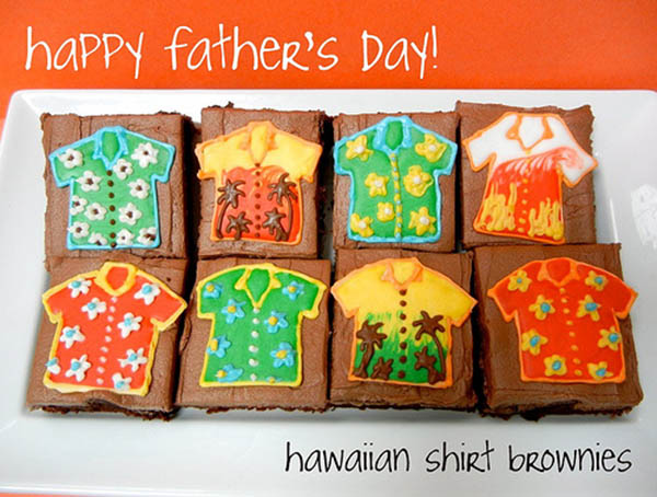 Amazing Father's Day Brownies! Love!