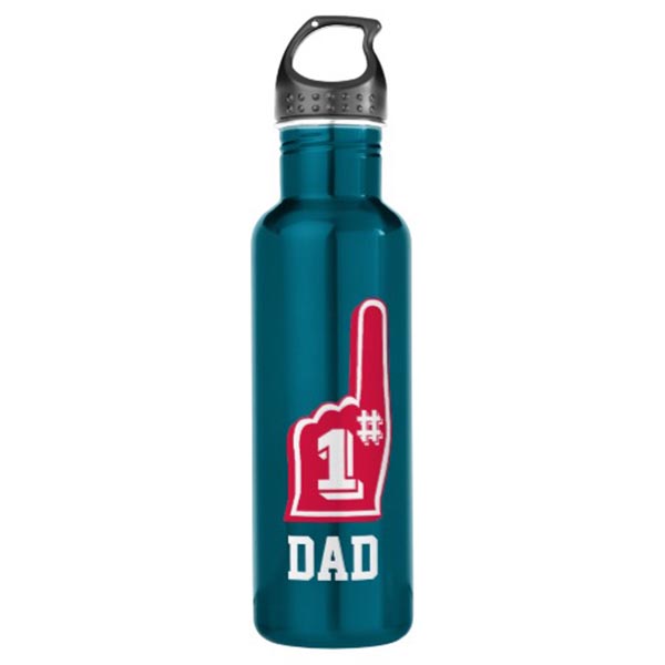 Number One Dad Water Bottle For Father's Day