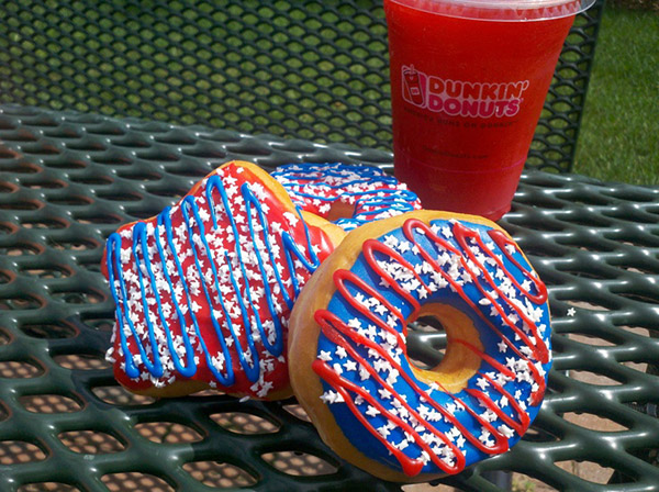 Patriotic 4th of July Donuts!