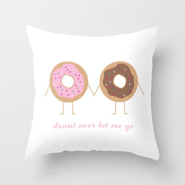 This Donut Pillow is so cute!