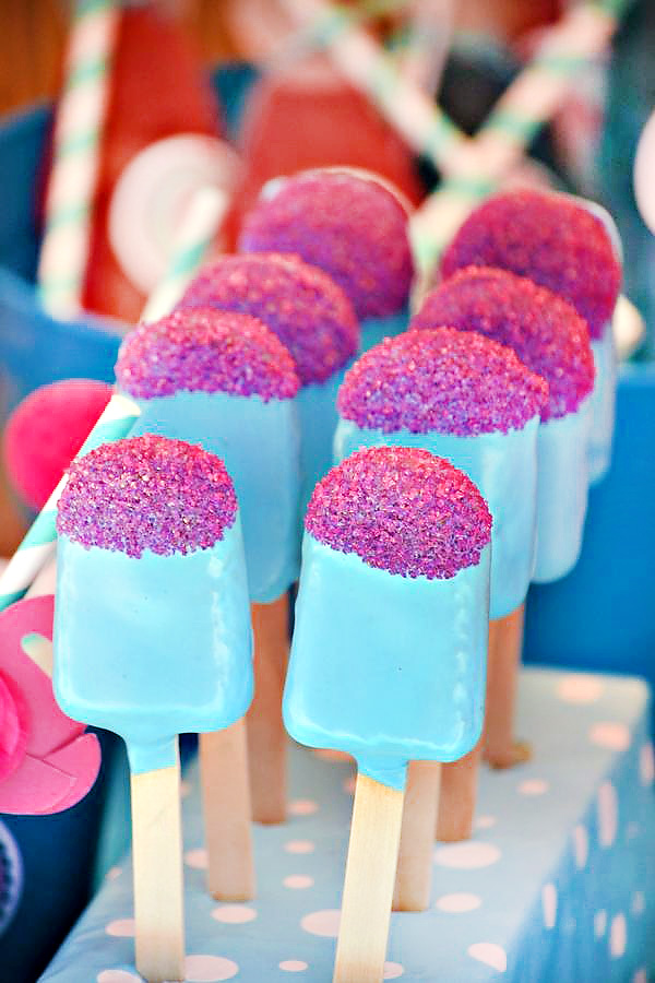 Love these little Popsicle treats!