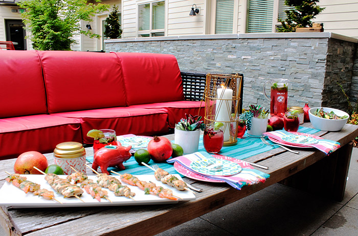 PAMA Celebrate Summer Backyard Dinner Party - B. Lovely Events