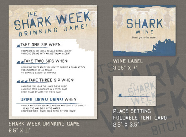 Shark Party Week Game!