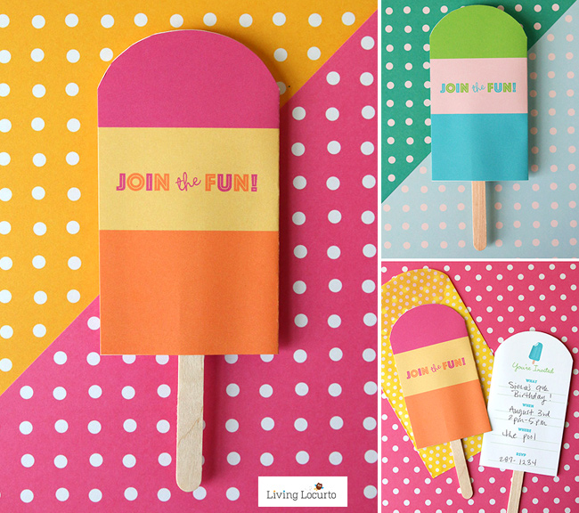Summer Fun Popsicle Party Invite!