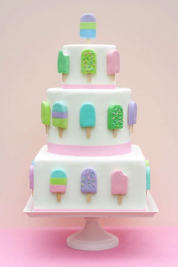 Super Cute Popsciale Party Cake!
