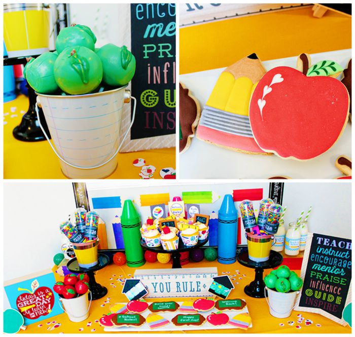 Cute Back To School Party! - B. Lovely Events