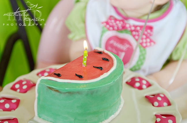 Cute little watermelon cake!