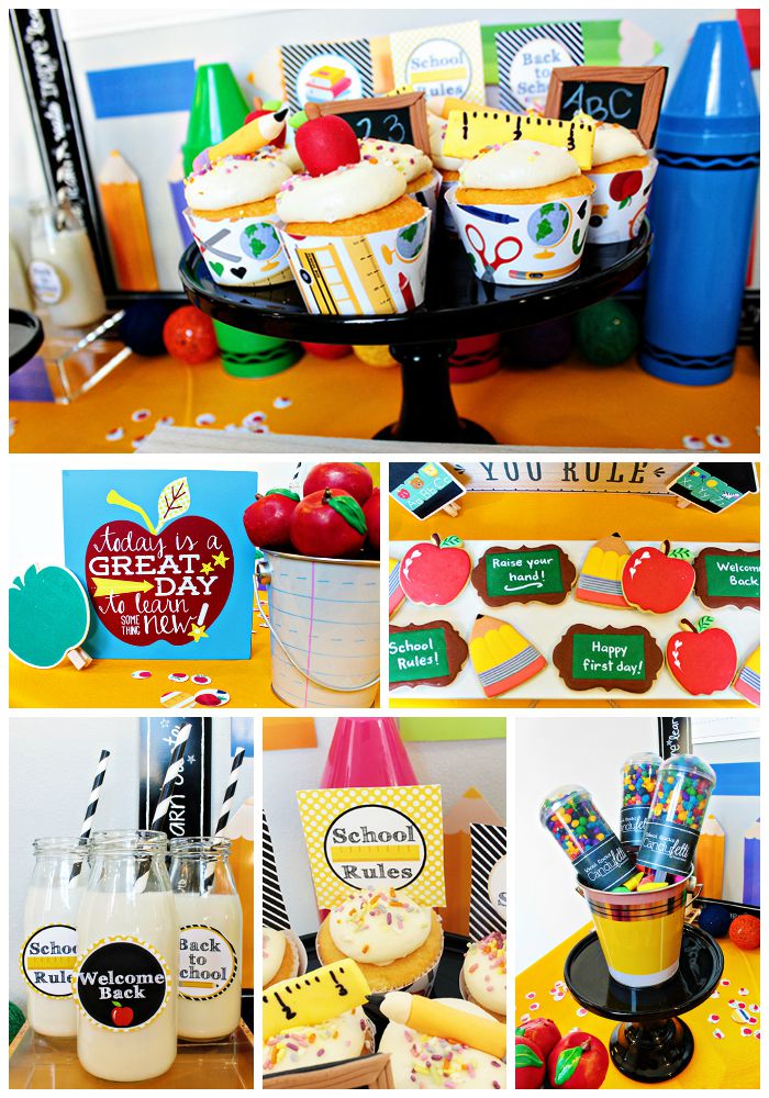 Out Of This World Adorable Back To School Party!- B. Lovely Events