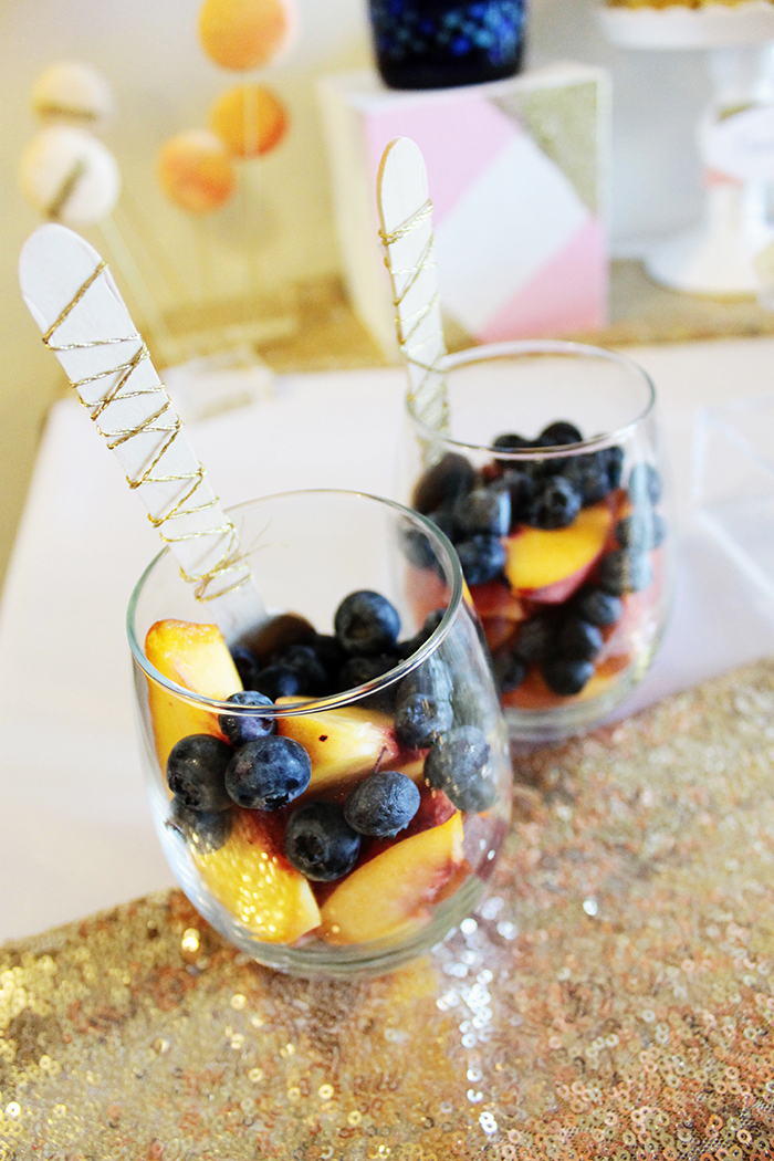 Peach And Nacy Girl Night Fruit Cups