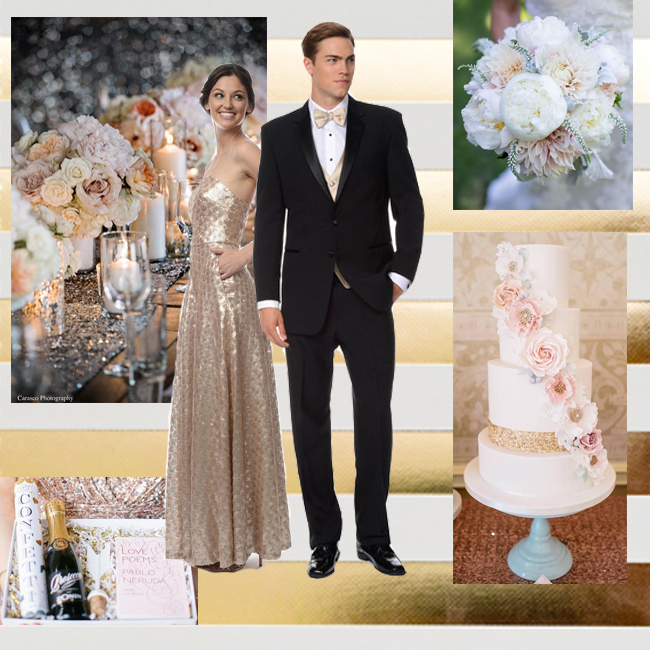 Sequin Wedding Bridal Party Inspiration