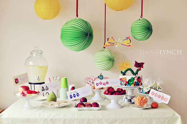 Simply Cute Very Hungry Caterpillar Party