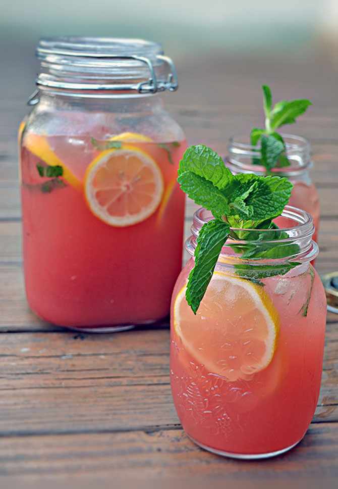 Watermelon Mint Lemonade with a twist!