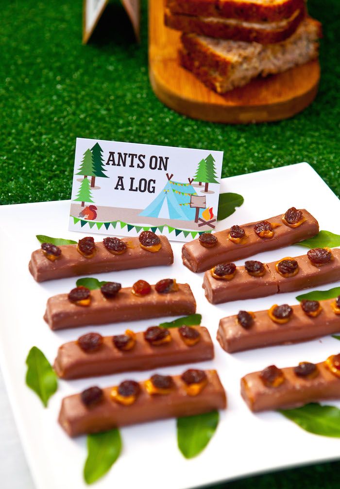 Ants on A log Wood party treat!