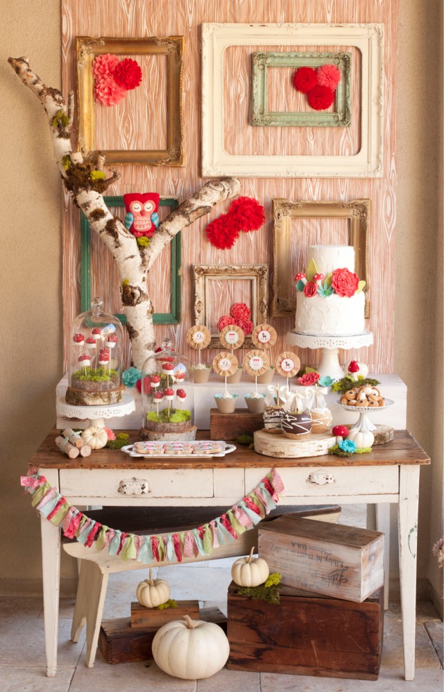 Cute Girlie woodland party!