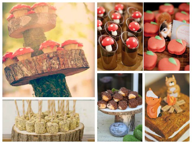 Enchanted Forest Woodland Treats and sweets ideas! - B. Lovely Events