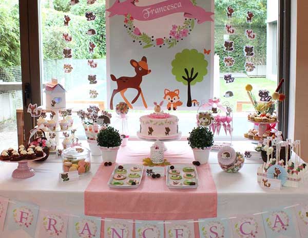 Girly & Cute Woodland Party!