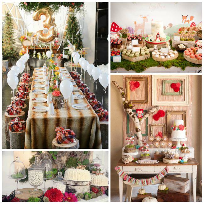 Lovely Ideas For A Woodland Party! - B. Lovely Events