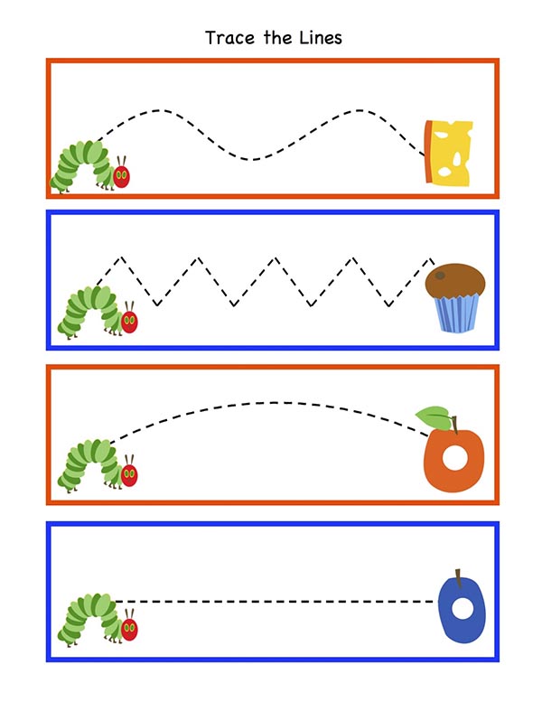Very Hungry Caterpillar Free Printable- Cute for food labels