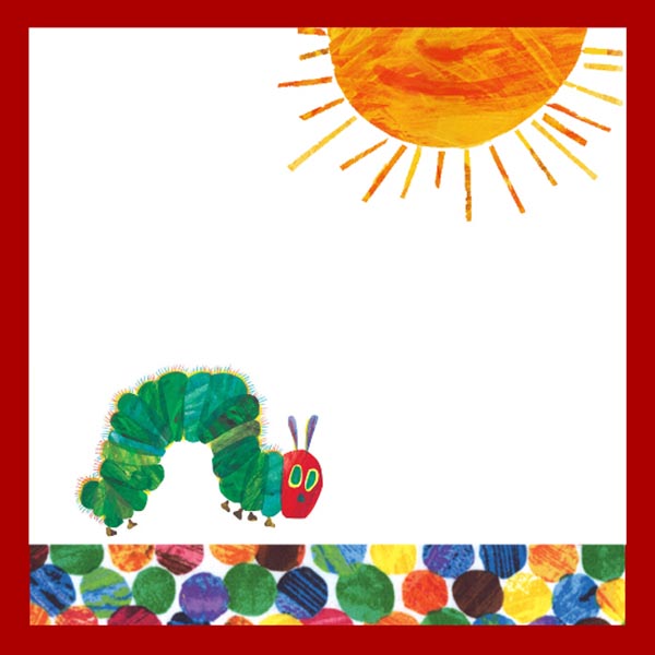 Very Hungry Caterpillar food Cards Free Printable!