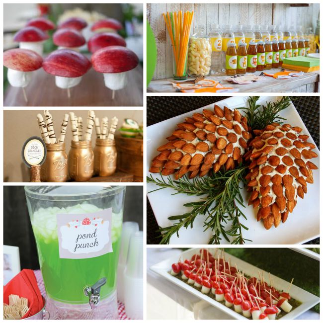Woodland Party Food & Drink Ideas! - B. Lovely Events
