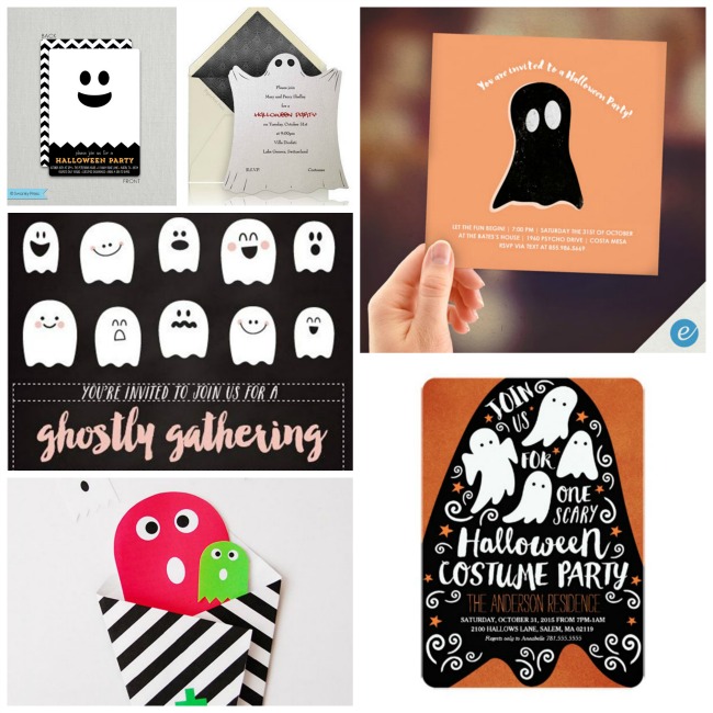 10 Boo-Ti-Ful Halloween Ghost Invitations! - B. Lovely Events
