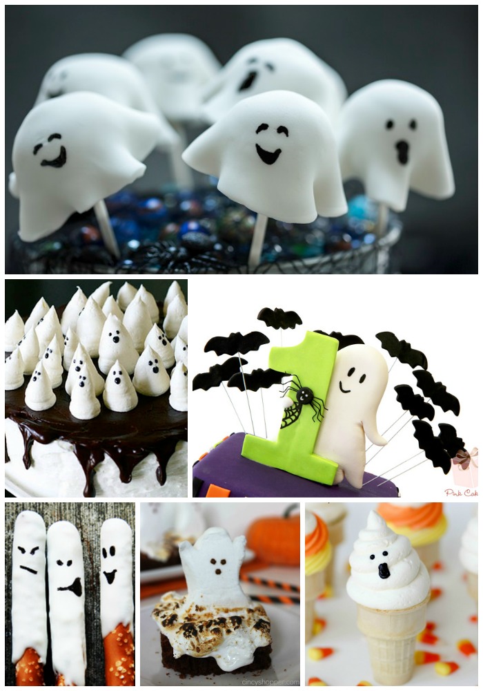 15 Fab Halloween Ghost Desserts! - B. Lovely Events