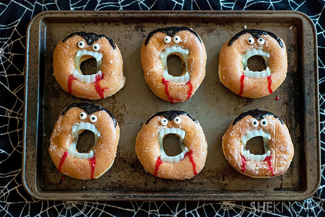 Adorable Vampire Donuts!