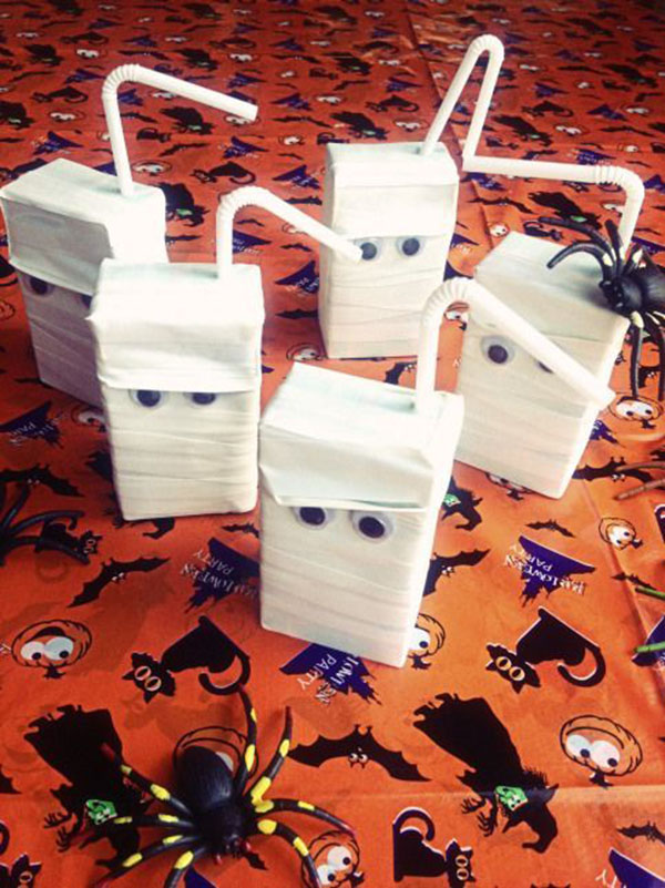 Halloween Ghost Juice boxes!