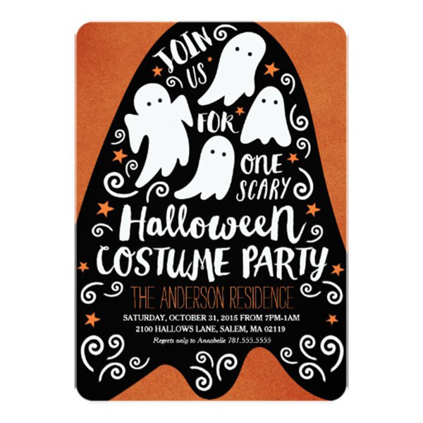 Love This Ghost Halloween Invitation!