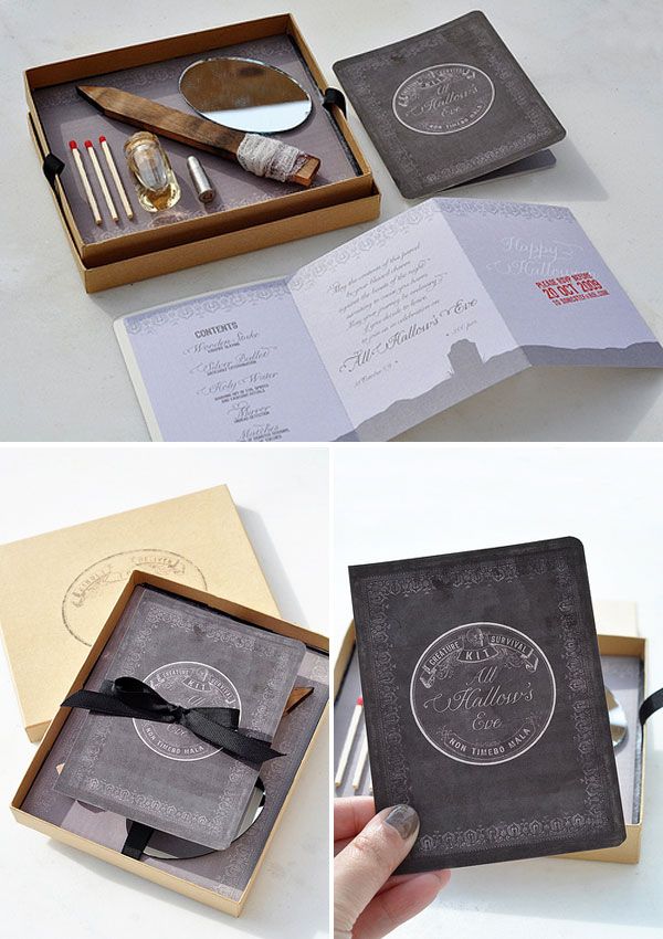 We Are Swooning Over This Vampire Invitation