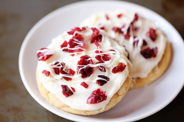 Cranberry Bliss Cookies- A perfect treat for Thanksgivin