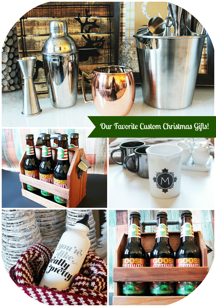 Our Favorite Custom Christmas Gifts This Year! -B. Lovely Events