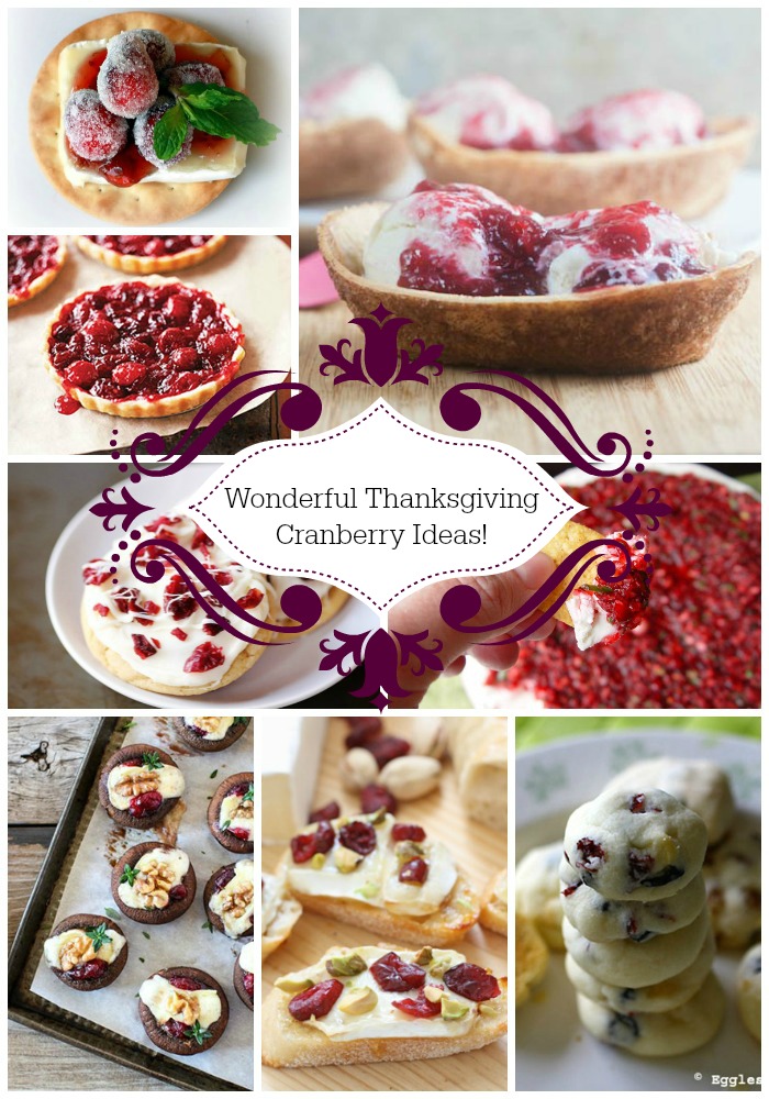 Wonderful Thanksgiving Cranberry Ideas- B. Lovely Events
