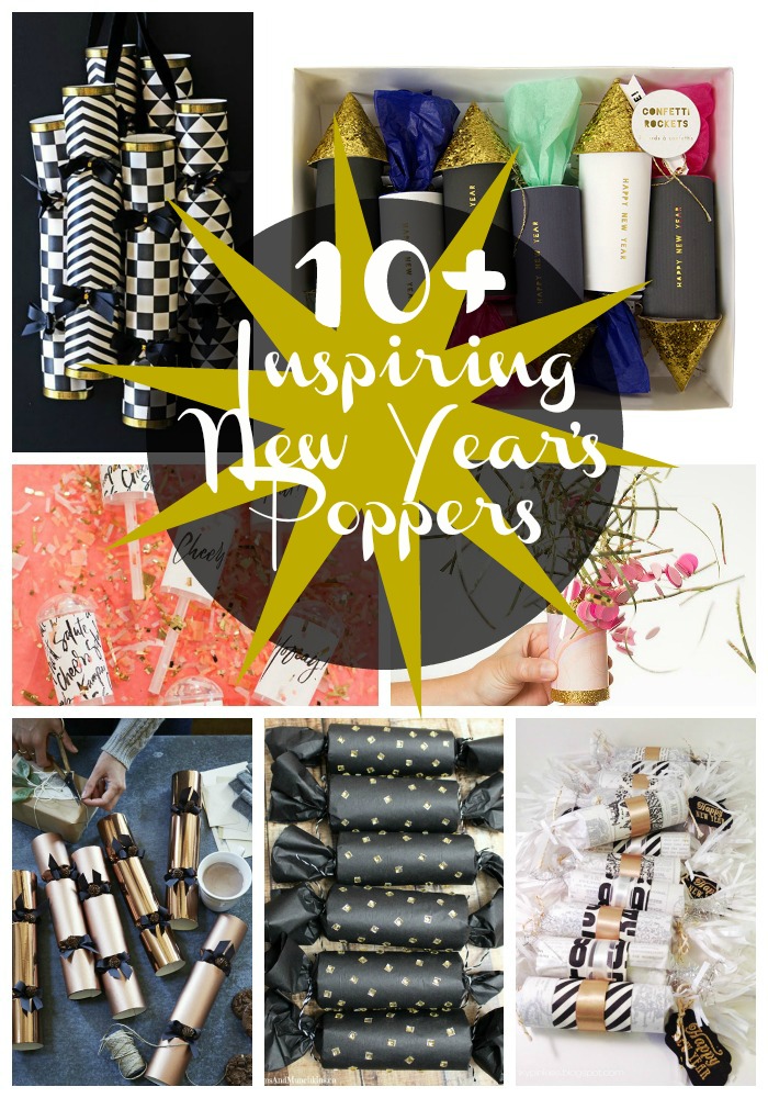 10+ Inspiring New Year's Poppers- B. Lovely Events
