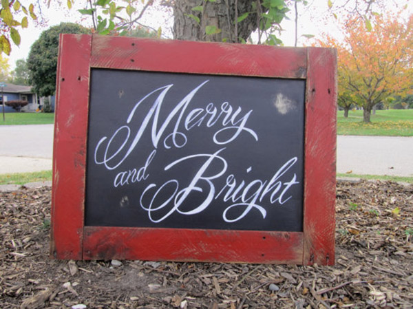 Merry & Bright Rustic Christmas Decor!