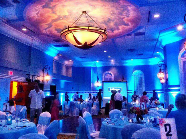 Transform a room with uplighting from DIYuplighting - Lovely Vendors- B. Lovely Events