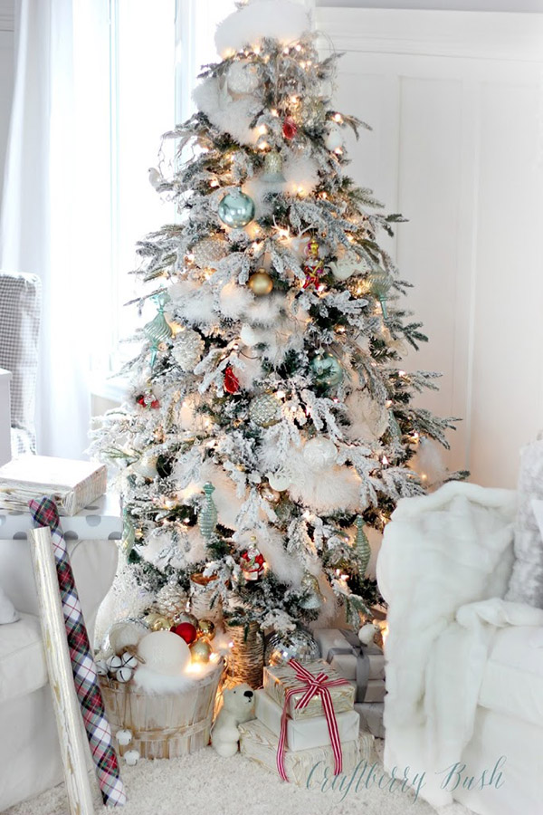 White Christmas Christmas Tree!