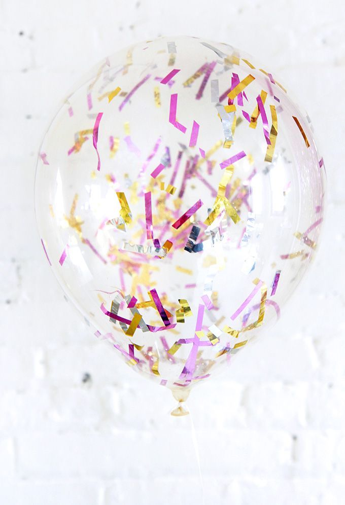 Fun confetti Balloons