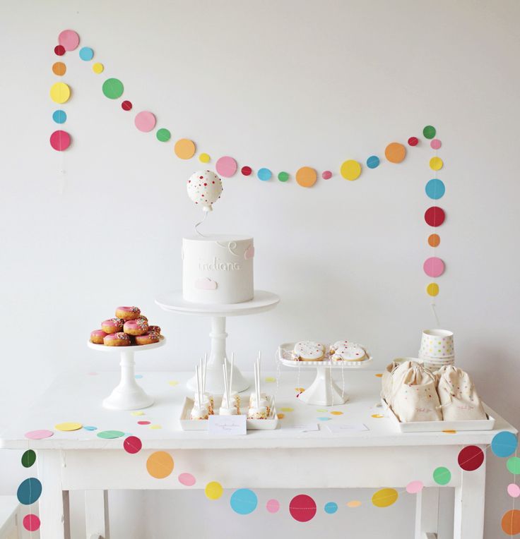 Huge Sprinkle party decor!